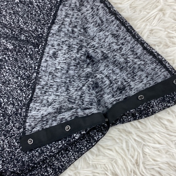 Lululemon Vinyasa Wrap Running Luon Suited Jacquard Black White Black - Picture 2 of 3